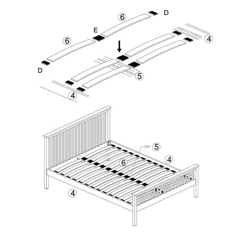 luröy slatted bed base ikea|ikea slatted bed base instructions.